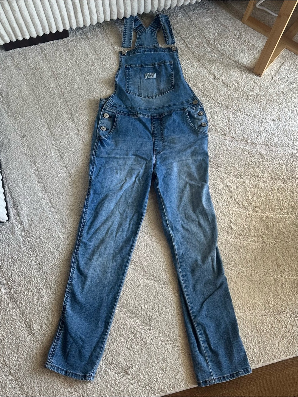 Wallflower Juniors Denim Overalls